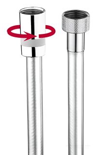 Шланг душевой Bossini Doppia A00048B.030 125 см хром