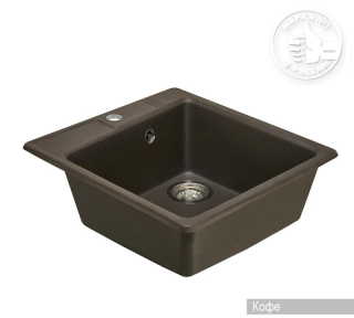 Мойка кухонная Акватон Парма 51 см кофе