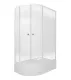 Душевая кабина Triton Коралл-Лайт Щ0000068952 правая 120x80 см профиль белый стекло градиент