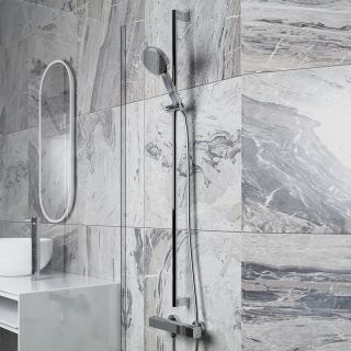 Душевой гарнитур Paini Catania CTCR121L12 120см хром