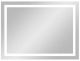Зеркало с подсветкой Continent Rimini ЗЛП680 с сенсорным выключателем 70см