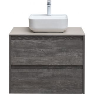 Тумба под раковину Aquanet Nova Lite 287890 75 см дуб серый