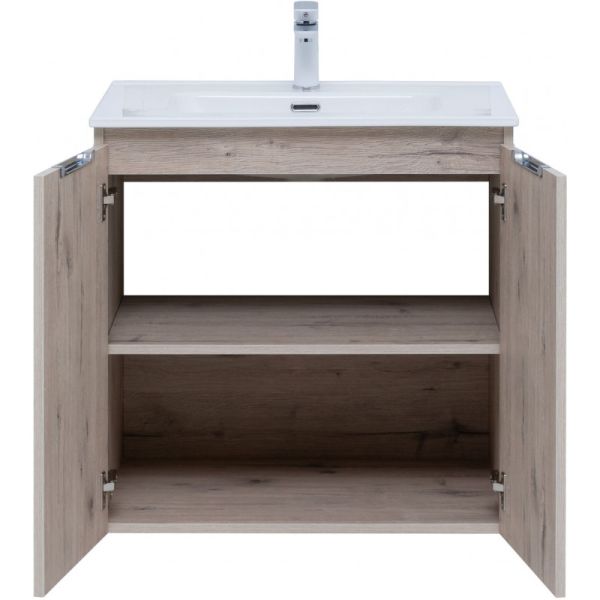 Тумба под раковину Aquanet Алвита New 303906 70 см дуб веллингтон