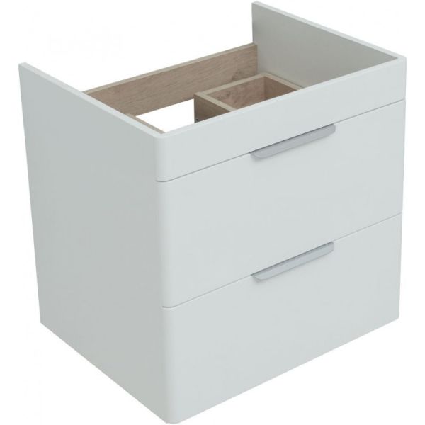 Тумба под раковину Aquanet Ирис New 310144 60 см белый глянец