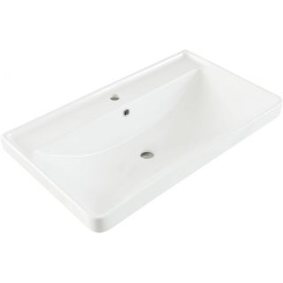 Раковина Aquanet Ирис 301805 100 см белый