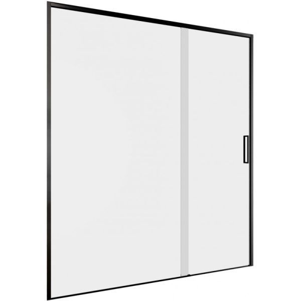 Душевая дверь Aquanet Pleasure Evo AE65-N160-BT 312545 160 см профиль чёрный стекло прозрачное