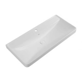 Раковина Aquanet Ирис 323884 100 см белый