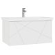 Тумба под раковину подвесная Vigo Geometry 035 80 см белый