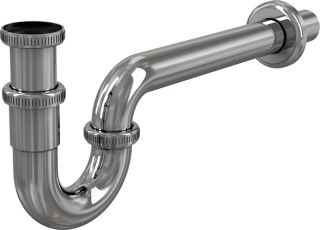 Сифон для биде AlcaPlast ?32 металлический A45E