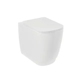 Приставной унитаз Kludi Resa S 27WCB0343 безободковый белый