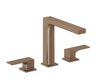 Смеситель для раковины Kludi Decus 54393N175 брашированная бронза