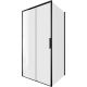 Душевой уголок Aquanet Pleasure Evo AE65-100x100-BT 346123 100x100 см профиль чёрный стекло прозрачное