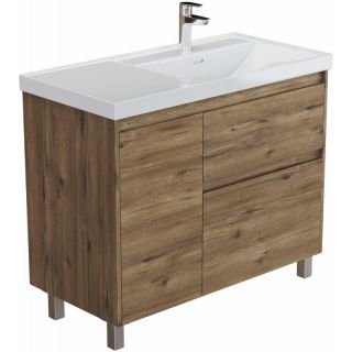 Тумба под раковину Aquanet Nova Lite 2.0 346347 R 100 см дуб рустикальный