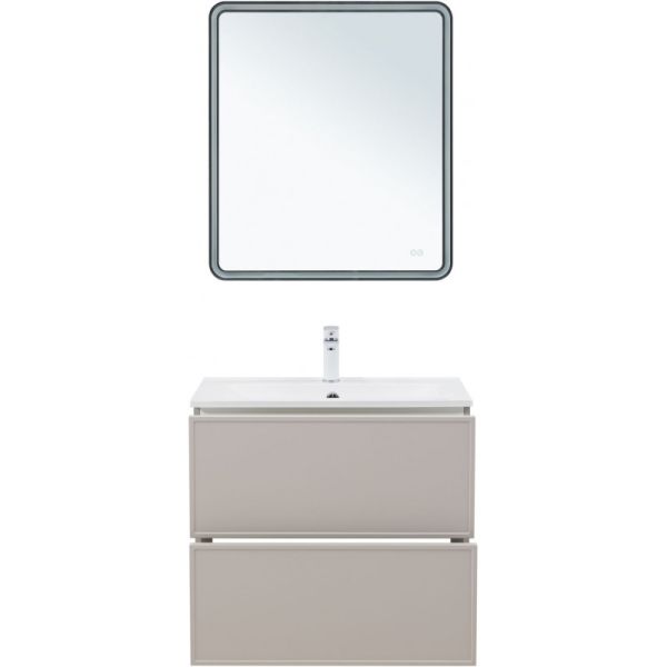 Тумба под раковину Aquanet Арт 343967 75 см бежевый