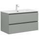 Тумба под раковину Aquanet Вега 2.0 337962 90 см мисти грин