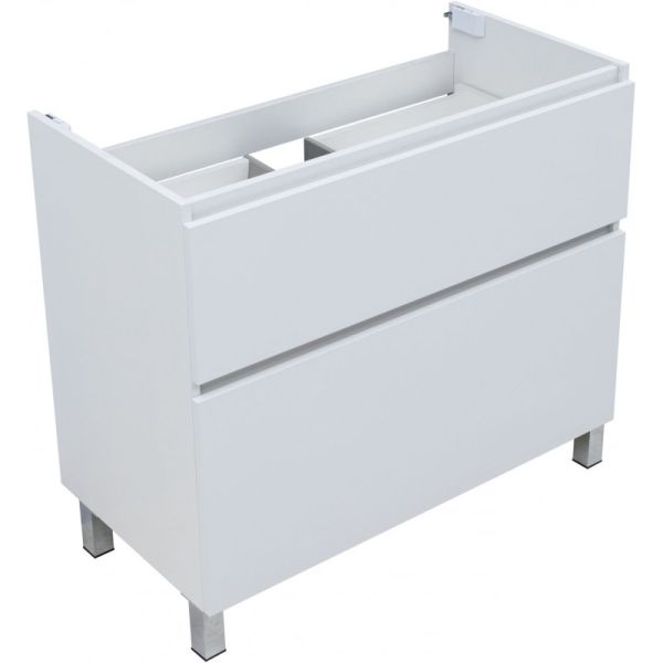 Тумба под раковину Aquanet Вега 344123 80 см белый глянец