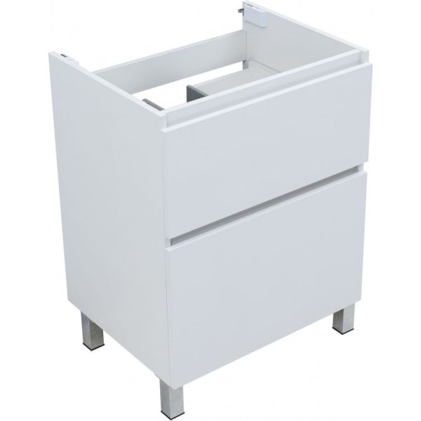 Тумба под раковину Aquanet Вега 344121 60 см белый глянец