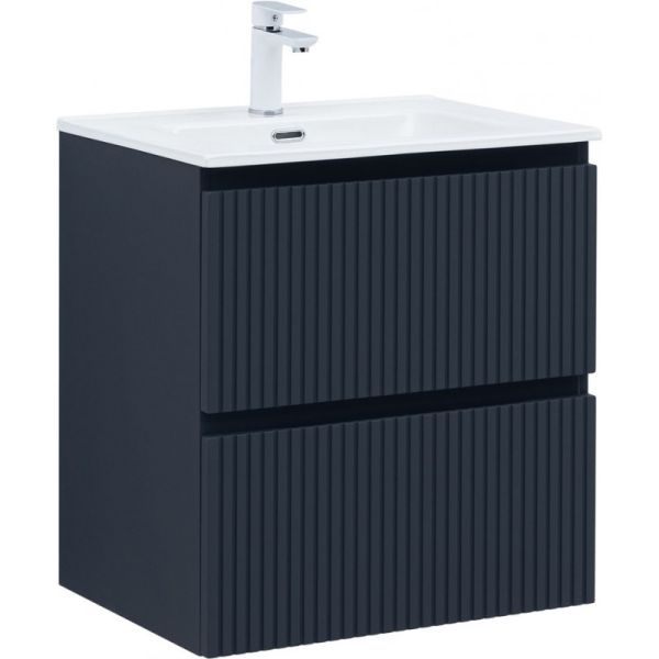 Тумба под раковину Aquanet Джейн 335427 60 см маренго