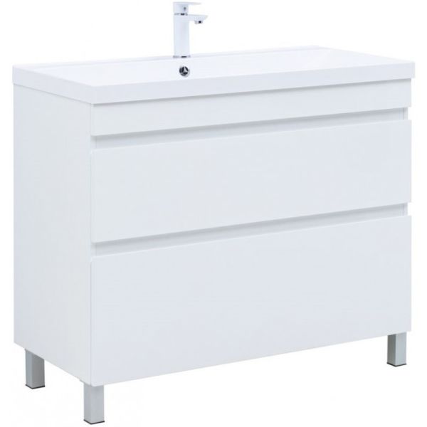 Тумба под раковину Aquanet Нота New 344150 100 см белый