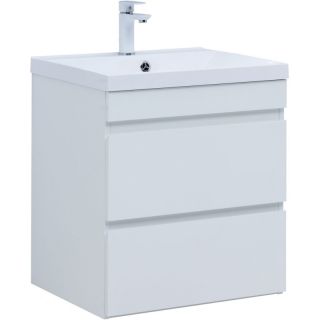 Тумба под раковину Aquanet Нота New 335417 60 см белый глянец