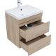 Тумба под раковину Aquanet Нота New 334197 60 см дуб светлый