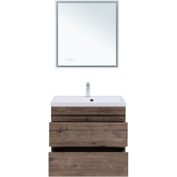 Тумба под раковину Aquanet Нота New 334192 75 см дуб веллингтон табак