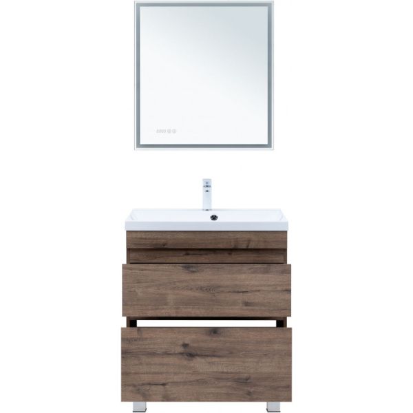 Тумба под раковину Aquanet Нота New 344142 75 см дуб веллингтон табак