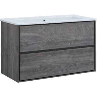 Тумба под раковину Aquanet Милан 339972 105 см дуб рошелье