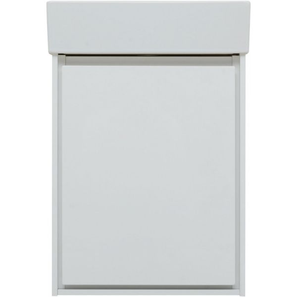 Тумба под раковину Aquanet Милан 339962 45 см белый  глянец