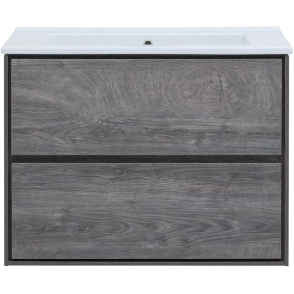 Тумба под раковину Aquanet Милан 339969 85 см дуб рошелье