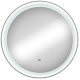 Зеркало с подсветкой Continent Planet White ЗЛП2624 с бесконтактным сенсором 60см белый