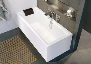 Акриловая ванна Riho Still Square Plug and Play B099030005 R 180х80см белый