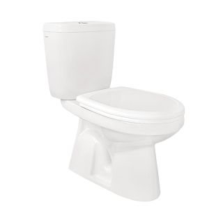 Унитаз напольный Santek - Анимо с сиденьем дюропласт Soft-close, верт. выпуск 1WH302136