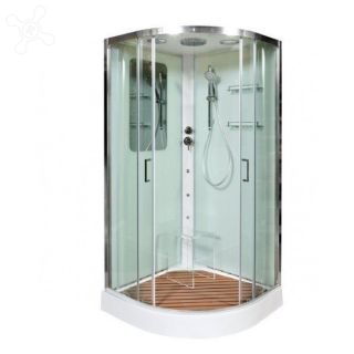 Душевая кабина Deto А09 с гидромассажем 90х90х220 см