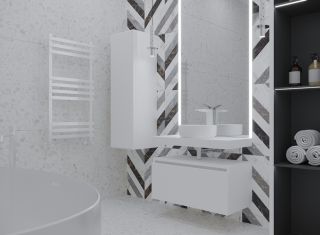 Столешница Armadi Art Flat 80см белый 869-080