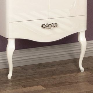 Ножки для тумбы Акватон Венеция 37см белый 1A155403XX010