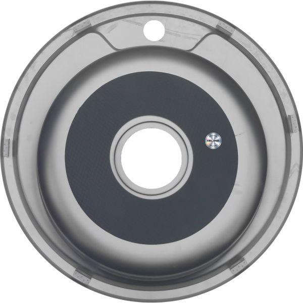 Мойка 490 N Melana 0,6/170 хром с сифоном (017N*16)