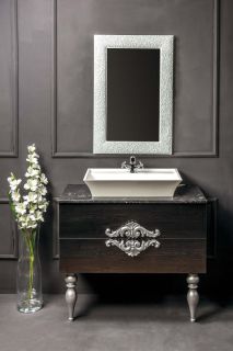 Тумба под раковину Armadi Art Neoart 80см тёмное дерево 831-080-BW