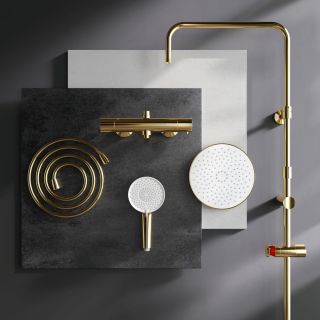 Душевая система AM.PM  X-Joy F0785A499 золото