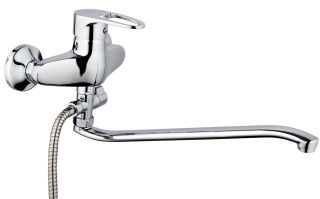 Смеситель для ванны с душем РМС SL52-006 хром