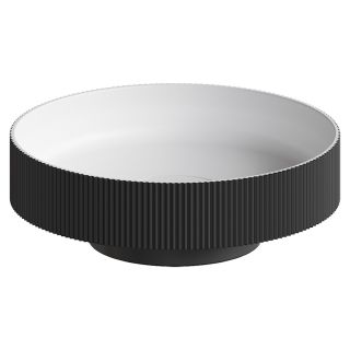 Раковина накладная Armadi Art Sole Corian 801-R-A 40 см антрацит