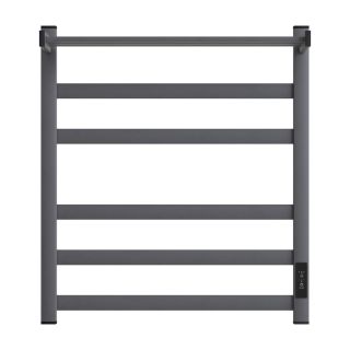 Полотенцесушитель электрический Point Меркурий PN83856PGR П5 500x600 с полкой графит