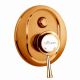 Встраиваемый однорычажный смеситель для душа с переключателем, бронза Cezares GIUBILEO-VDIM-02