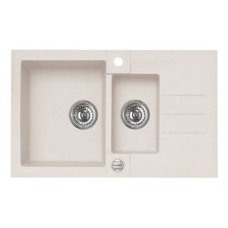 Кухонная мойка Alveus 1090952 Rock 70 Granital Arctic-G11 78x48