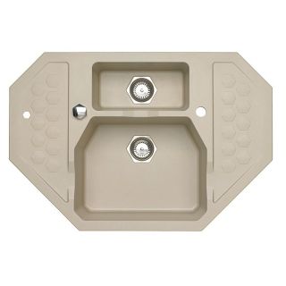 Кухонная мойка Alveus 1108256 Sensual 60 Granital+ Pebble-G02M 90x61