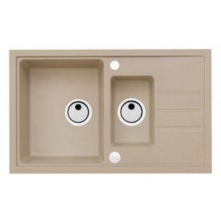 Кухонная мойка Alveus 1117053 Intermezzo 70 Granital Beige-G55 78x48