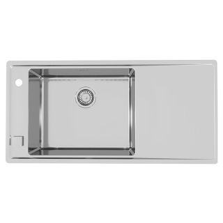 Кухонная мойка Alveus Stricto 1124373 Stricto 30 KMB 90 FI 98x47.2 левая