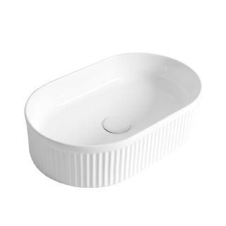 Раковина накладная BelBagno BB1497 49 см белая