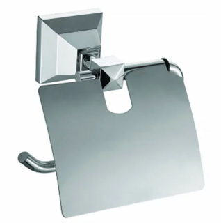 Бумагодержатель AZARIO ALTRE AZ-96010 с крышкой, хром