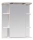 Шкаф-зеркало с подсветкой Onika Глория 206506 левый 65см белый